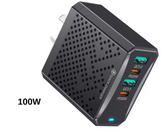 100W DUAL USB C PD Fast Charging Wall USB C Charger Power Adapter Type C