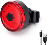 Bike Taillight - USB Rechargeable Cycling Saddle Rear Light for Safety