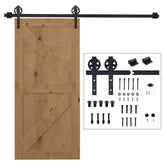 2m Sliding Barn Door Hardware Kit