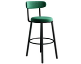 Bar Stools Velvet Kitchen Stool Green