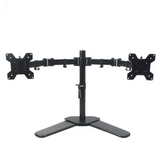Articulating Freestanding Dual Monitor Mount for 13" to 27" Monitors