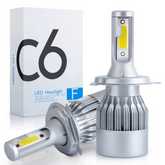 H4 9003 LED Car Headlight Bulbs