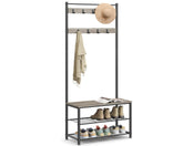 VASAGLE Coat Rack Stand Shoe Rack