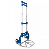 Foldable Hand Trolley 75KG Load (Blue)
