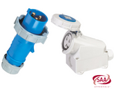 IP67 Caravan Lead Connector Plug (Male) and Caravan Surface Sockets (Female) 16A