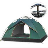 Camping Tent Outdoor Camping Hiking Tent 3-5 Person (Dark Green)