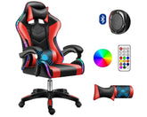 Gaming Chair with Speaker and RGB Light
