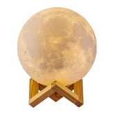 3D LED Moon Lamp Rechargeable Night Light 10cm