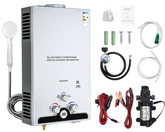 Gas Water Heating with Pump 8L