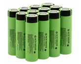 18650 Rechargeable Battery Flat Top 12PCS