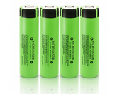18650 Rechargeable Li-Ion Battery Power Flat Top (4 pcs)