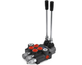 2 Spool Hydraulic Directional Control Valve 11 Gpm double acting cylinder spool