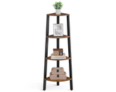 VASAGLE Corner Shelf 4-Tier Storage Rack