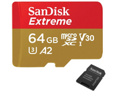 SanDisk Extreme 64GB Micro SD Card