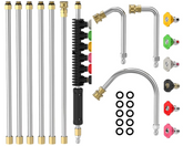 High Pressure Washer Extension Wand Set 10pcs