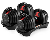 Adjustable Dumbbells Set - 48kg