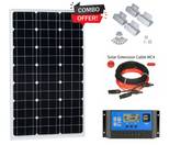 80W Solar panel Combo