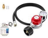 High Pressure Propane Regulator Hose Gauge