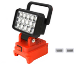 LED Work Light Torch fits Milwaukee 18V Battery