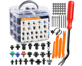 635pcs Car Body Trim Clips Retainer Bumper Rivets Fastener Kit