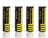 18650 Rechargeable Battery 4PCS
