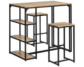 Bar Table Set with Bar Stools Chairs