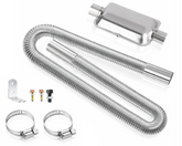 Exhaust Pipe Hose Air Diesel Heating Car Parking Silencer Muffler Filter