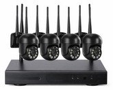 Wireless Security Camera System 4 Cameras 2MP