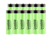 18650 Battery Rechargeable Button Top 12pcs