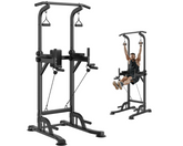 Adjustable Chin Up Pull Up Power Tower Station Workout