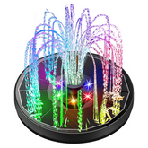 18cm Floating Solar Water Fountain Pump with Light