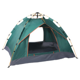 Pop Up Tent Family Camping Tent 3-4 Person Tent (Green)