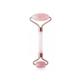 Jade Roller Kit, Gua Sha Massage Tool (Rose Gold)