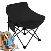Lightweight Foldable Camping Chair (Black)