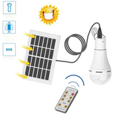 Camping Solar Light Bulb Outdoor Rechargeable LED