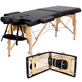 Portable Fold Massage Table Bed (Wood Structure)