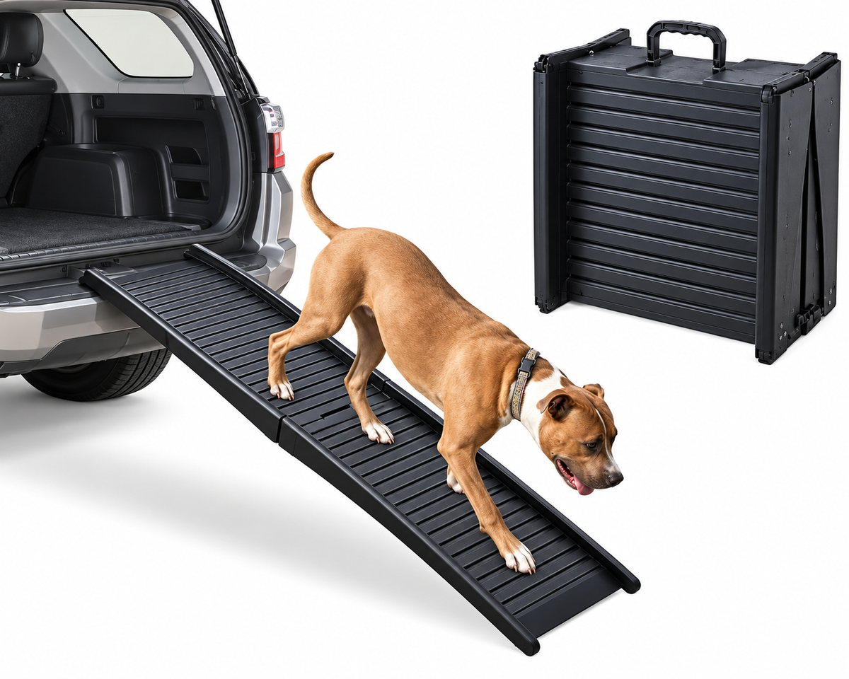 Dog Ramp Foldable Dog Ladder for Car