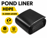 Pond Liner 6 x 8m 0.5mm HDPE