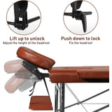 Massage Table Portable Foldable Massage Table