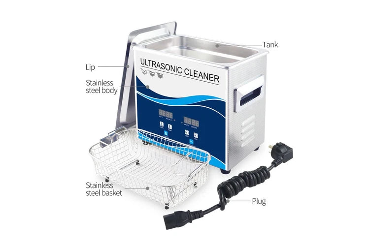 Heated Ultrasonic Cleaner 3.2L Ultrasonic