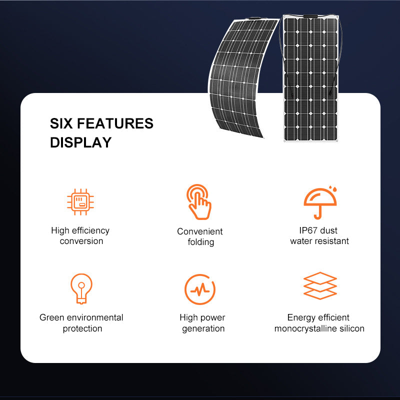 100W Flexible Solar Panel