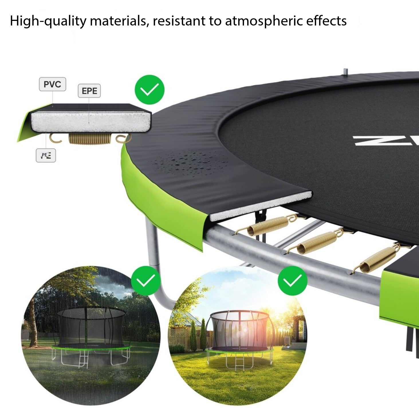 10FT Trampoline Kids Trampolines