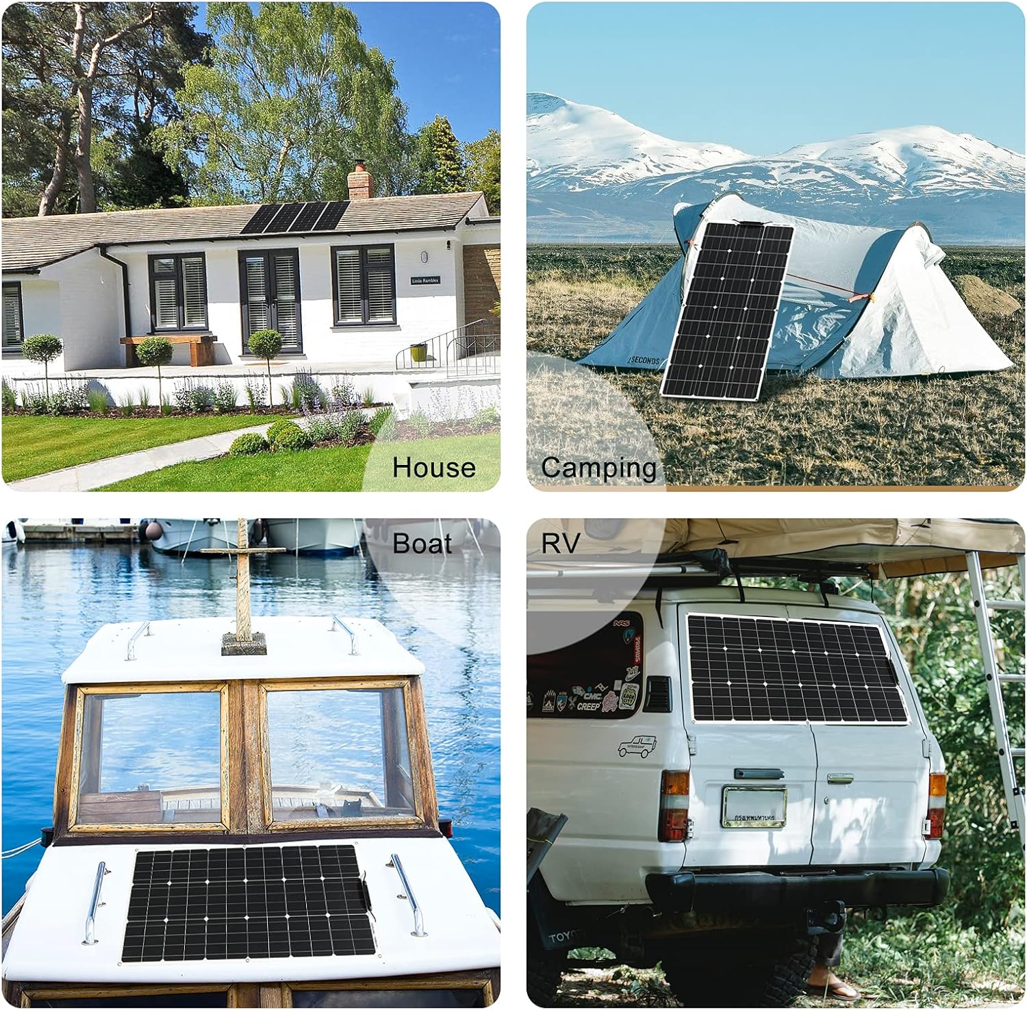 120W Flexible Solar Panel