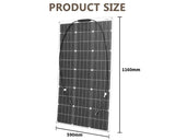 120W Solar Panel Flexible Kit