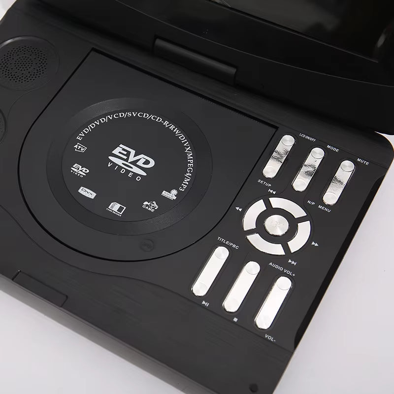 10.1" Portable DVD Player HD TV Home & Car DVD Player
