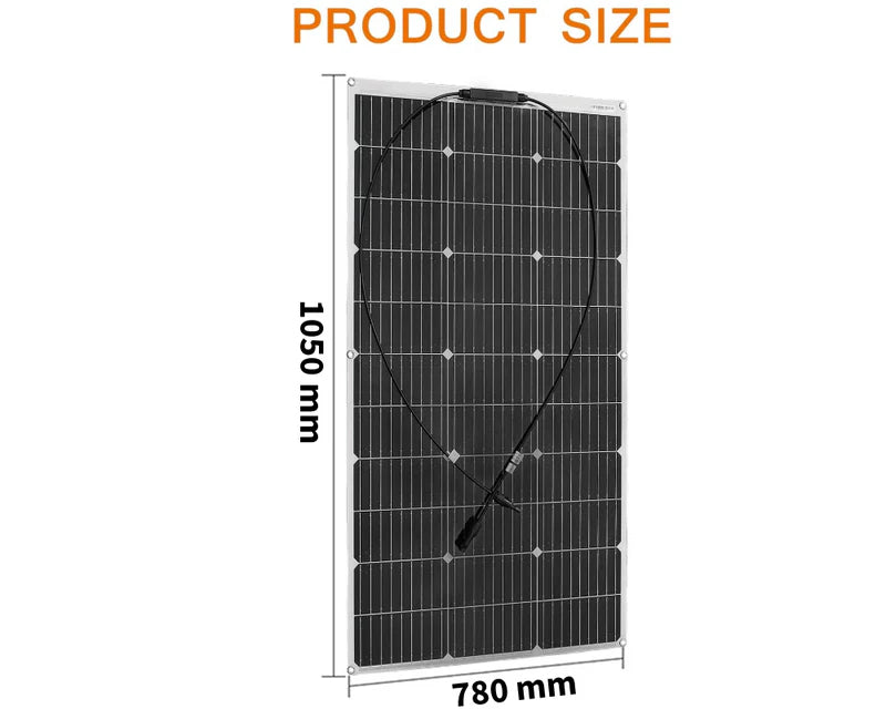 150W Flexible Solar Panel Combo