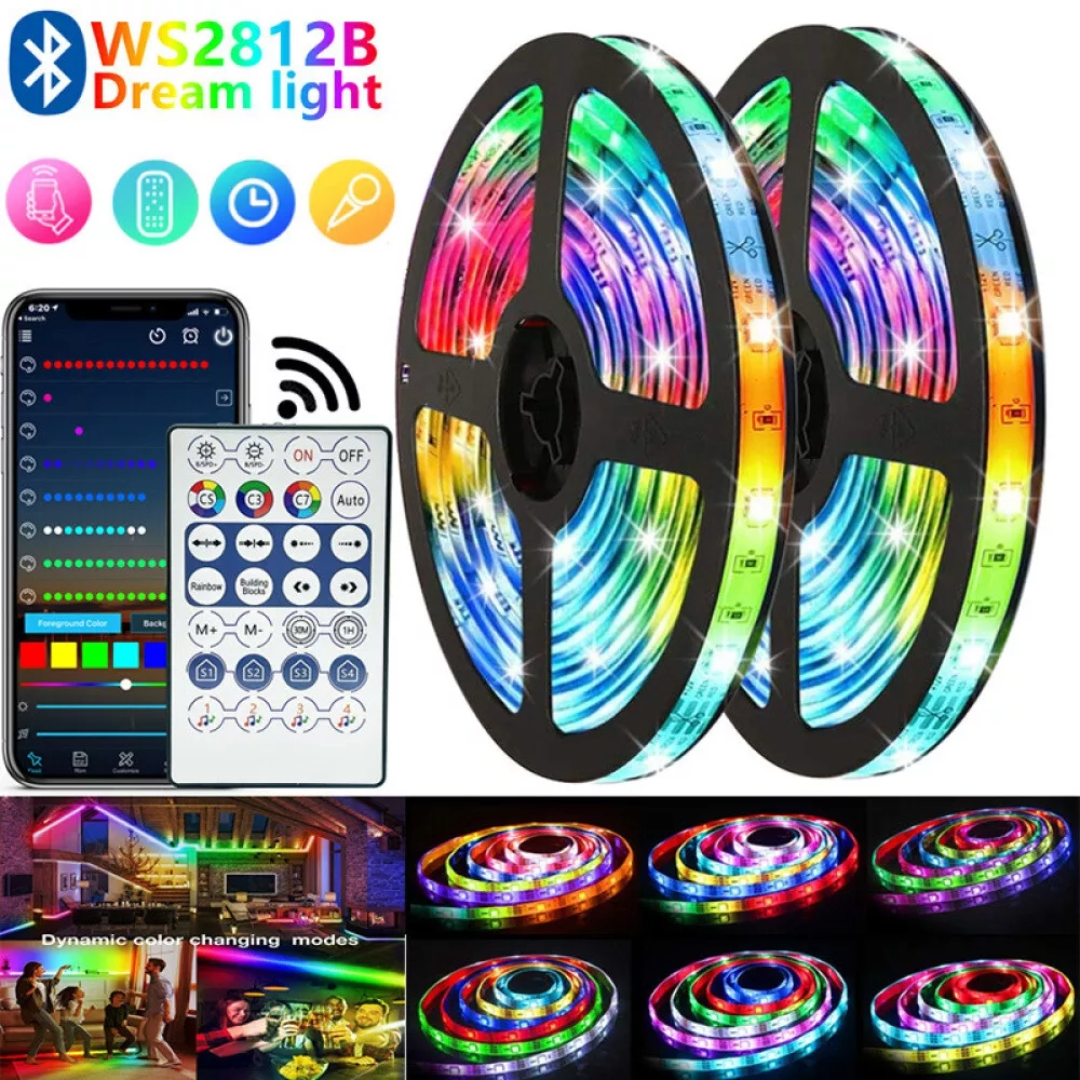 25m LED Strip Light RGB Bluetooth Control