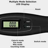 Cordless Skipping Digital Jump Rope (Black/Grey)