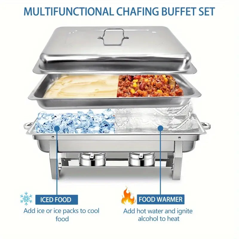 11L Chafing Dish Buffet Food Warmer