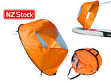 42in Sail Foldable Kayak Boat Wind Sail (Orange)